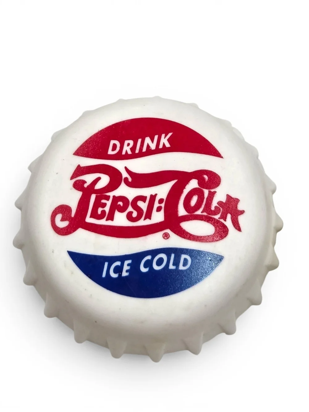 Vintage Pepsi-Cola Bottle Cap Reusable Lunch Box Ice Packs Set Of 2 EUC 1996